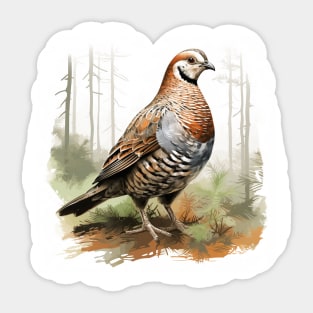 Partridge Sticker